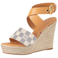 LOUIS VUITTON Starboard Stylish Sandals Women's Brown