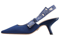 DIOR J'Adior Slim Heel High Heels Women's Royal Blue