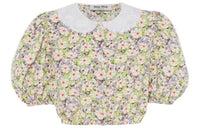 MIU MIU Crop Tops Women's Multicolor