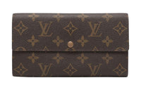 LOUIS VUITTON 2002 Monogram Porte Monnaie Credit Wallet
