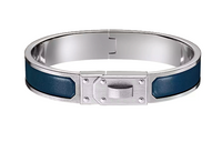 HERMES Kelly Bangles Men Blue
