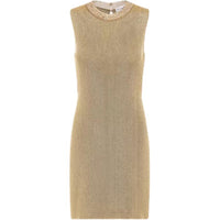 DIOR Sleeveless Dress Women's Beige