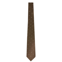 Loro Piana Mulberry Silk Ties Men's Brown