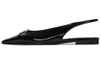 CELINE Triomphe Women's Casual Shoes 0.5cm Women's Black