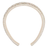 DIOR Fabric Headbands Women's Gold