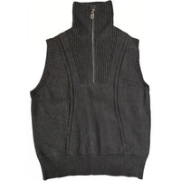 CHANEL 24A Cashmere Sweater Women's Gray