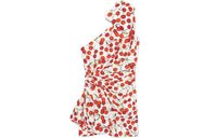 SAINT LAURENT Sleeveless Dress Women's White