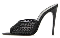 SAINT LAURENT Blonde Pointed Toe Sandals Women's