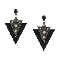 SAINT LAURENT Earrings Women's Black