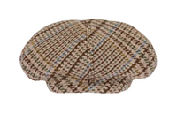 MIU MIU Wool Cotton Berets Women's Camel