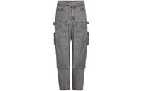 LOUIS VUITTON New Quarterly Products Of LV Jeans Men Gray