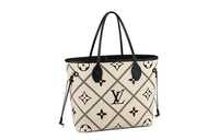LOUIS VUITTON Neverfull Mm Monogram Empriente Cream/Black