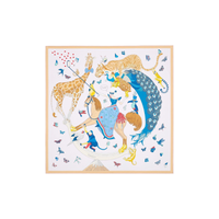 HERMES Silk Silk Scarves Women's