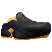 LOUIS VUITTON Shark Wrap-toe Slippers Men's Black Yellow