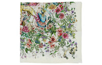 DIOR Silk Scarves Unisex White
