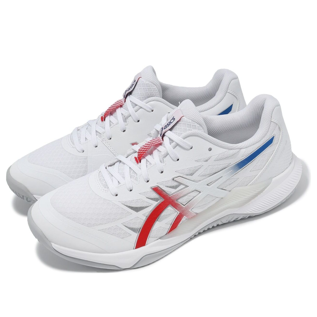 ASICS Gel-Tactic 12 2E Wide 'White Pure Silver' 1073A071-100