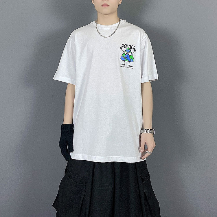 Palace Globlerone T-Shirt 'White' P18TS150