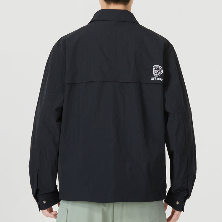 Skechers Casual Jacket 'Black Yellow' L223M028
