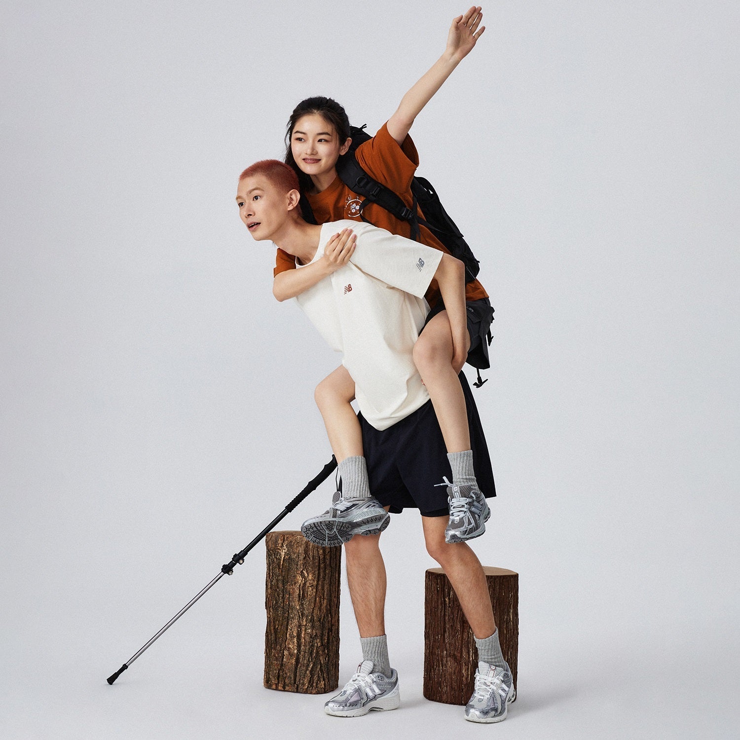 New Balance Icon T-shirt Asia Sizing 'Brown' NEE25041-BUR