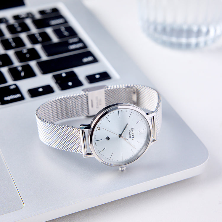 (WMNS) CASIO Analog 'Silver' SHE-4539
