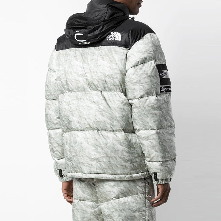 Supreme FW19 week 18 x The North Face Paper Print Nuptse Jacket SUP-FW19-10964