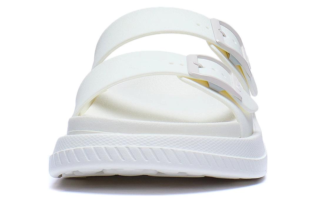 (WMNS) Li-Ning Clap Slippers 'White' AGAT008-1