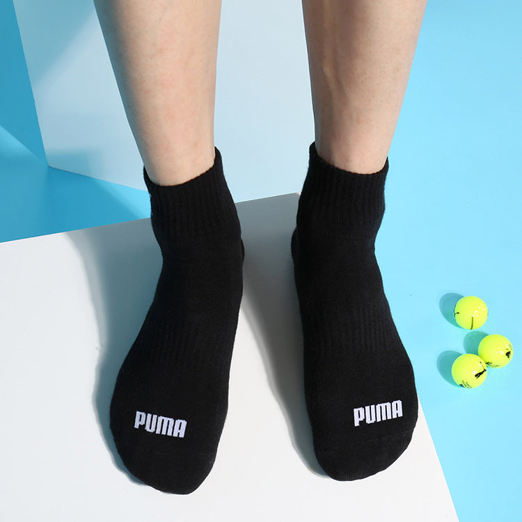 PUMA Sneaker Socks 3 pack 'Black White Grey' 100002380-001