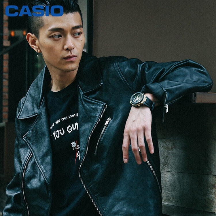 CASIO G-Shock G-Steel 'Gold Black' GST-S300G-1A9