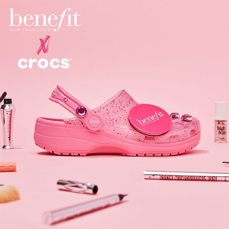 Crocs x Benefit Classic Clog 'Pink' 207550-669