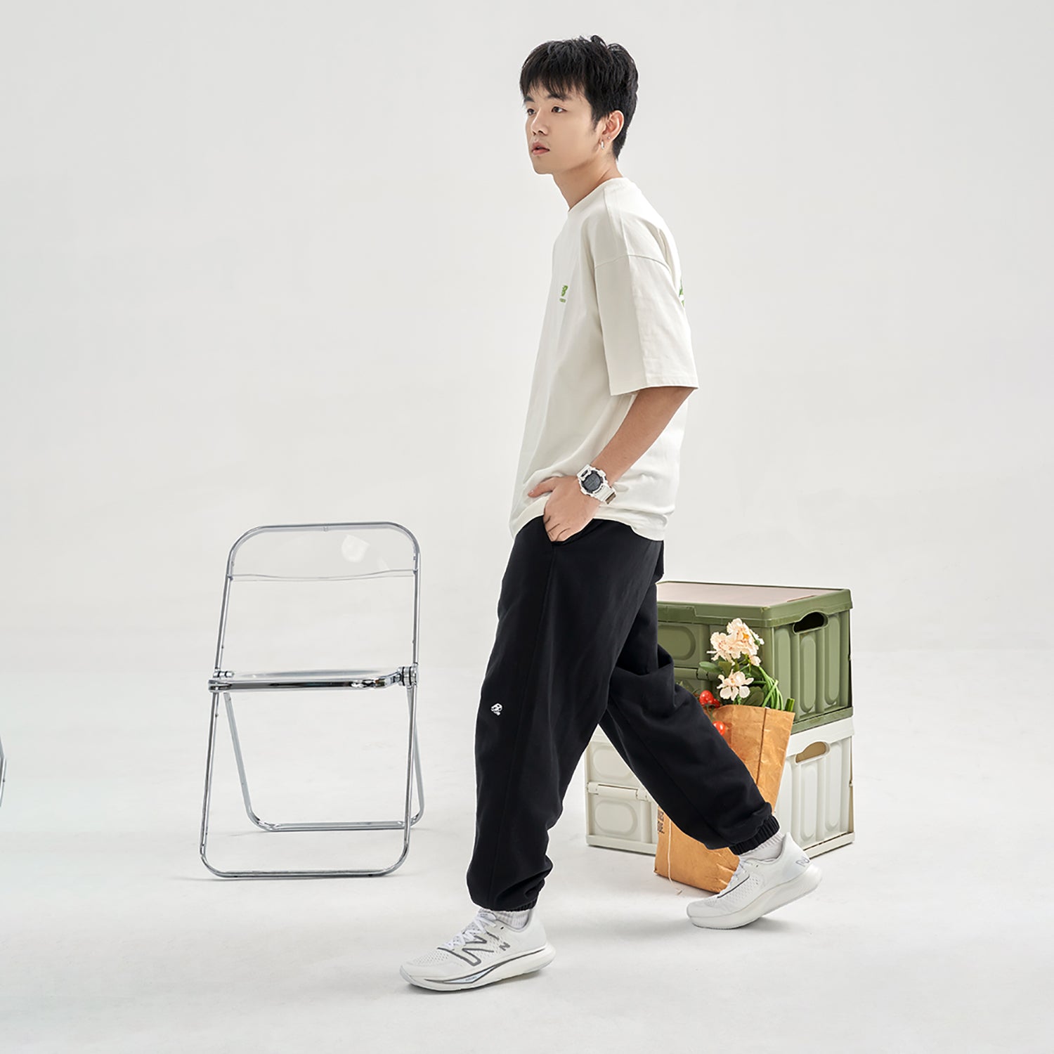 New Balance FuelCell Rebel v3 'White Grey' MFCXMW3