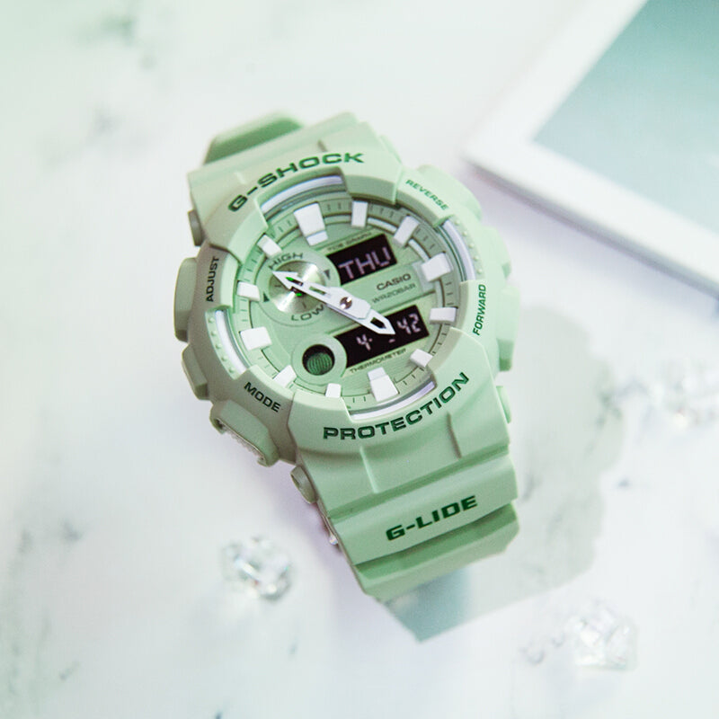 CASIO G-Shock Analog-Digital 'Green' GAX-100CSB-3A