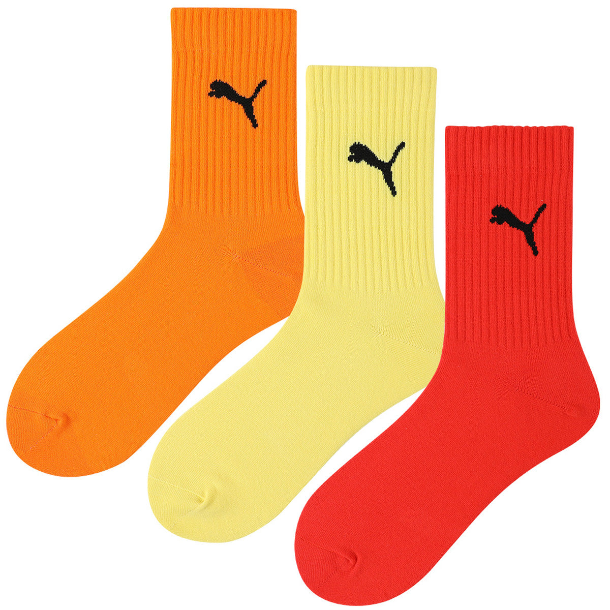 PUMA Short Crew Socks 3 Pack 'Multi-Color' 701221573-001
