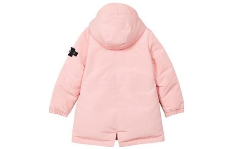 (GS) Skechers Logo Printed Long Down Jacket 'Multi-Color' L421G116