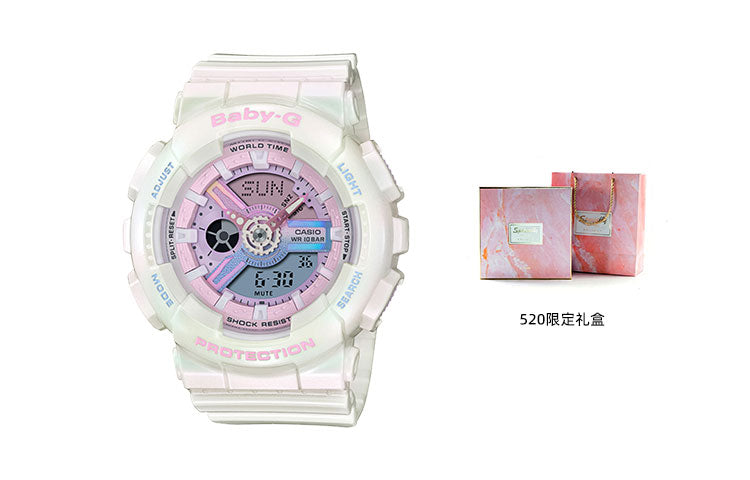 CASIO Baby-G 'White Pink' BA-110PL-7A1PR