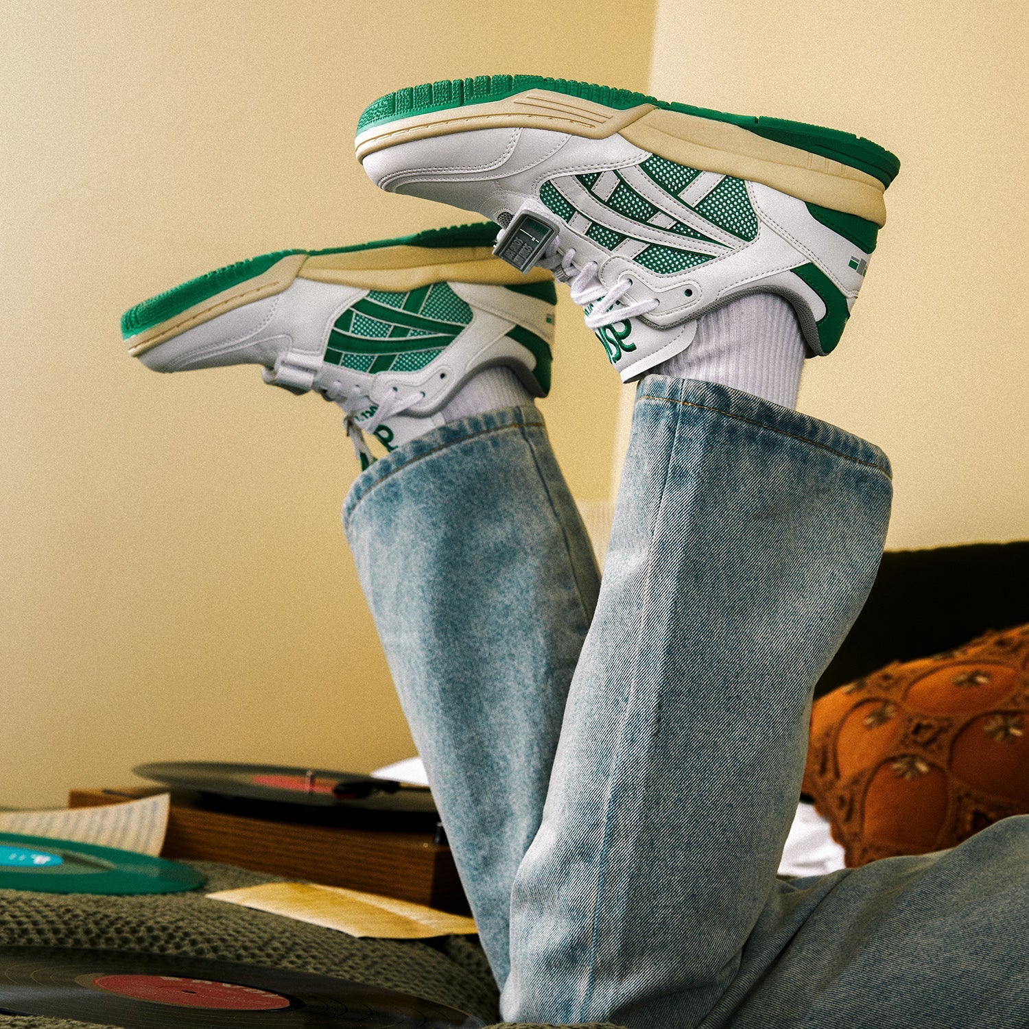 ASICS Gel-Spotlyte Low V2 'White Green' 1203A258-101