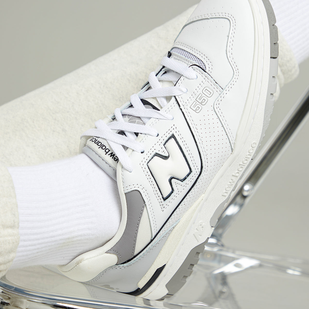 New Balance 550 'White Marblehead' BB550PWA