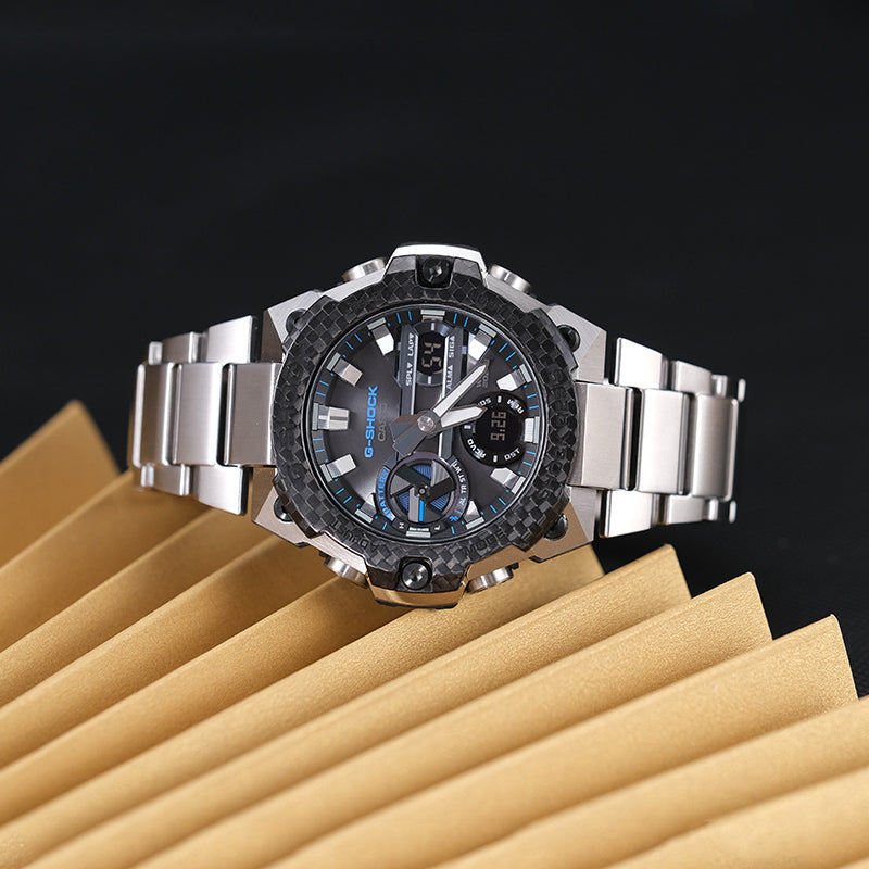 CASIO G-Shock Analog-Digital 'Black Silver' GST-B400XD-1A2PFT