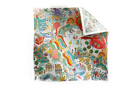 HERMES Silk Scarves Women's Multicolor