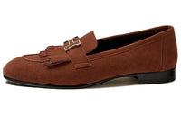 HERMES Royal Casual Single Shoes Women's Brown