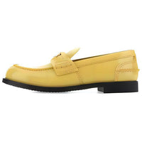 MIU MIU Penny Casual Single Shoes Women's Yellow
