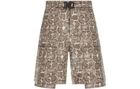 Travis Scott X DIOR Cargo Shorts Men Beige