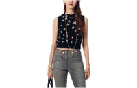 CHANEL 24 New Spring And Summer Arrivals Tank Tops Women's Black