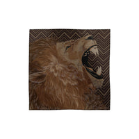HERMES Cashmere Silk Silk Scarves Unisex Brown