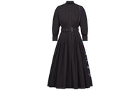 DIOR SS23 Long-Sleeved Dresses Women's Black