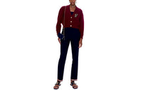 CHANEL Casual Pants Women's Marine Blue