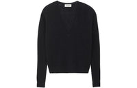 SAINT LAURENT V-Neck Knitted Jumper