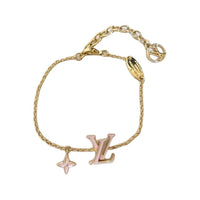 LOUIS VUITTON Enamel Bracelets Women's Gold