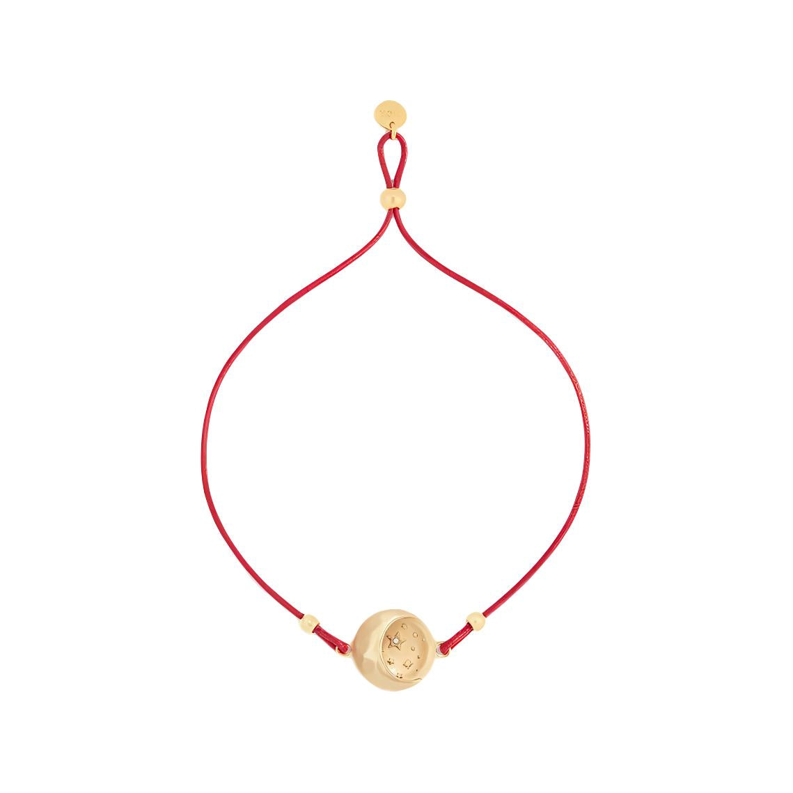 DIOR Copper Alloy Bracelets Women's Red