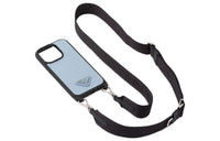 PRADA Saffiano Leather IPhone 14 Pro Case Bag Accessory Women's Light Blue