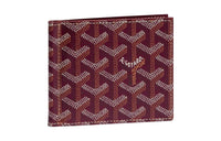 GOYARD Saint-Thomas Canvas With Leather Wallet Unisex Burgundy